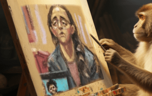 Court Hires Chimp to Paint Portraits in SBF Trial