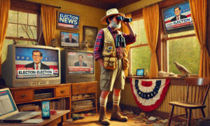 Local Man Looking Forward To Election Finishing So He “Can Go Back To Thinking About Birds”