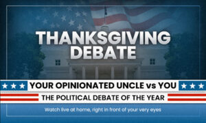 Thanksgiving Debate: LIVE!