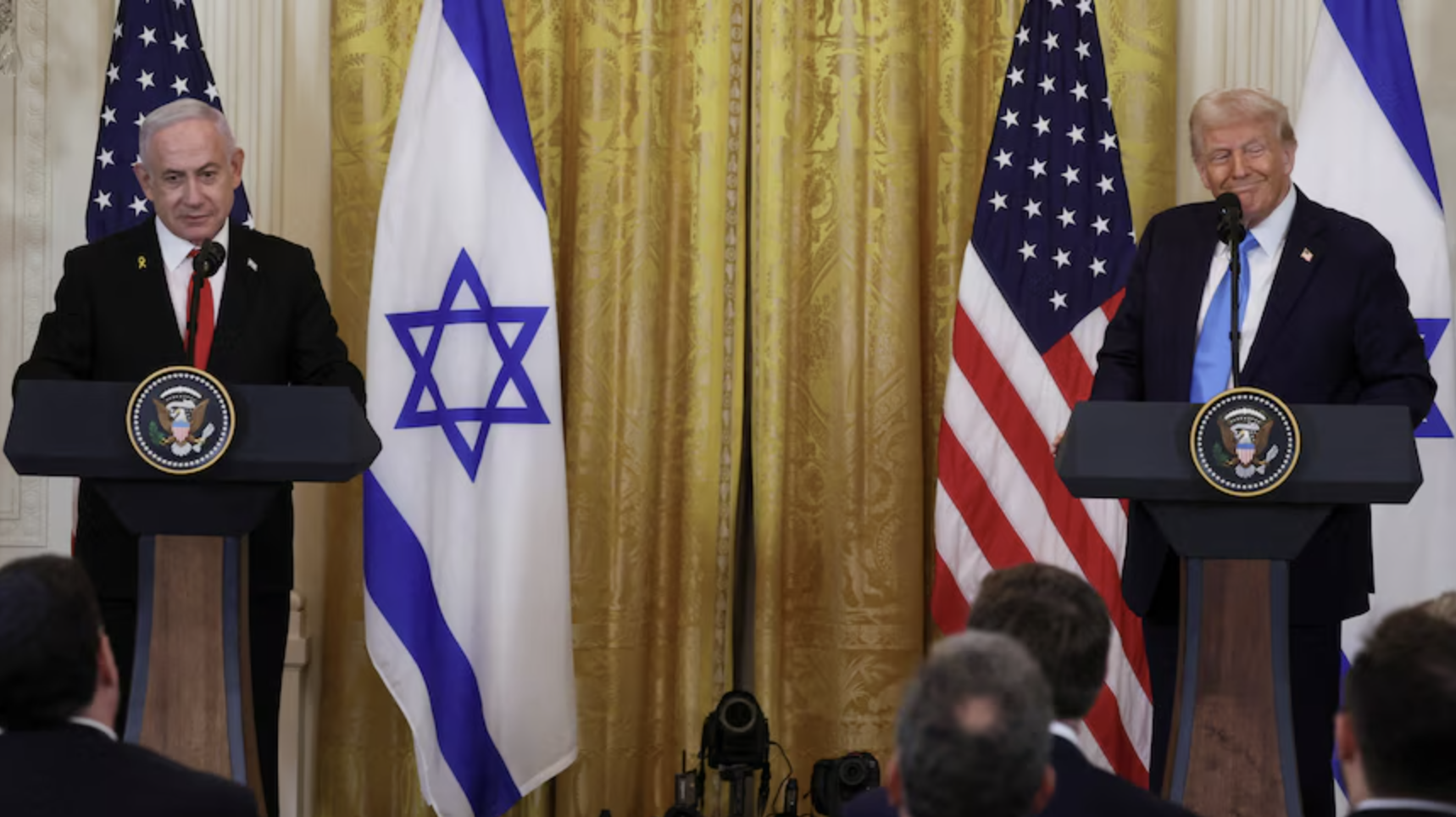 Trump and Bibi announce a new golf course