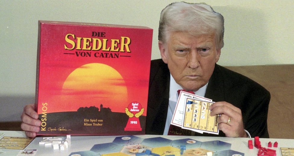 Trump Plays Catan
