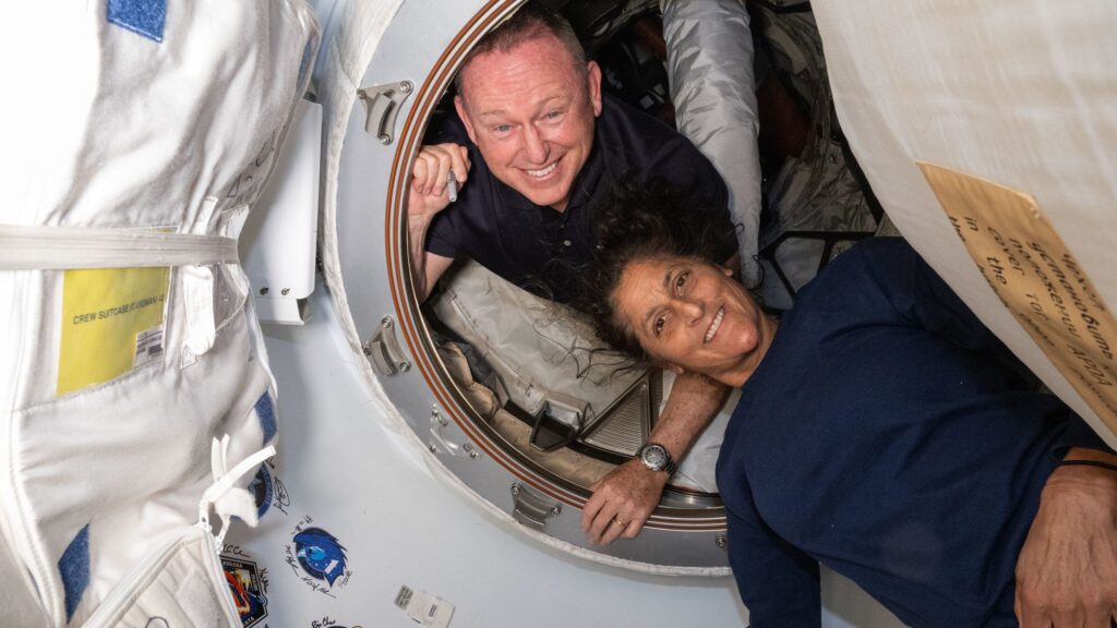 Stranded Astronauts Decide To Remain On ISS “Earth Sucks”