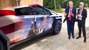 Trump To Replace Presidential Motorcade With Cybertrucks