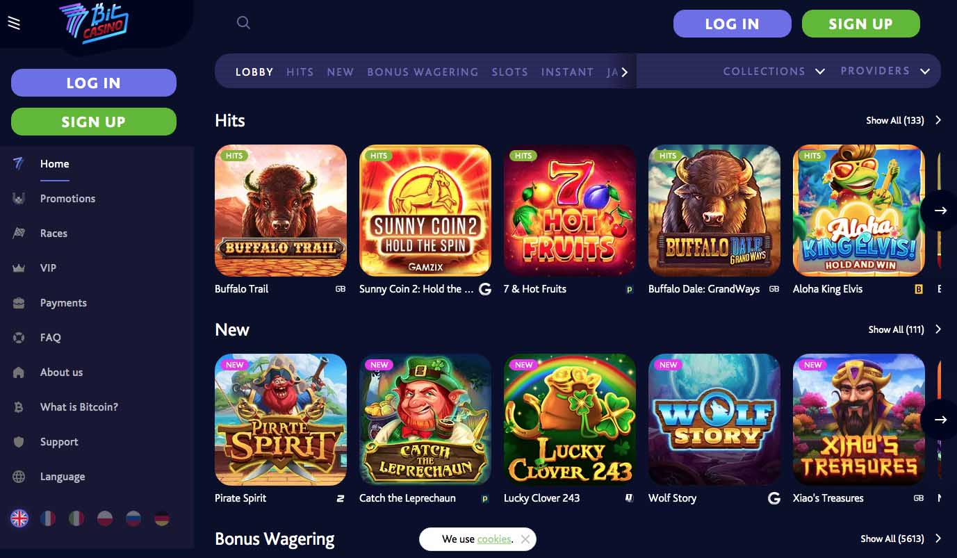 7Bit Casino no kyc crypto casinos