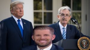 Dollar Tumbles After Trump Announces Son Eric To Replace Jerome Powell