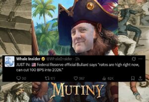 Powell’s Rival Bullard Pushes Rate Cuts, Has The Fed Mutiny Begun?