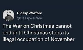 war on christmas tweet