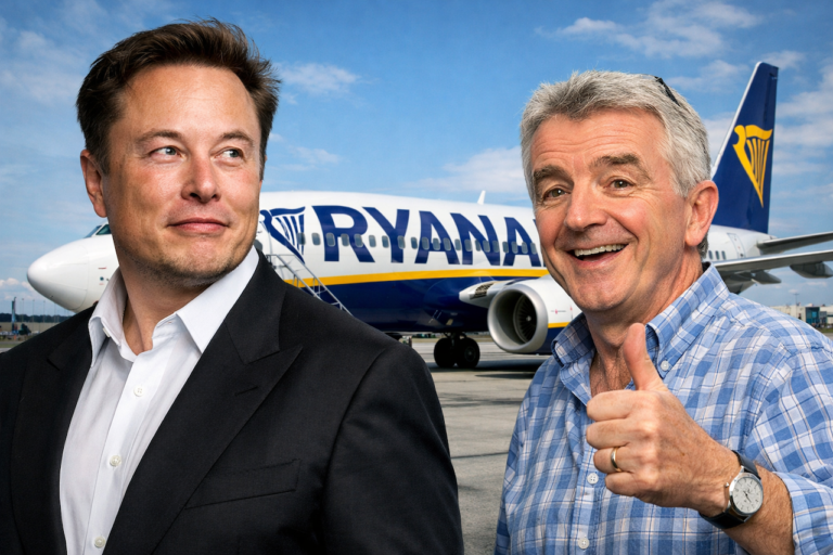 Elon Publicly Offered To Buy Ryanair And They Clapped Back In Front Of Everyone