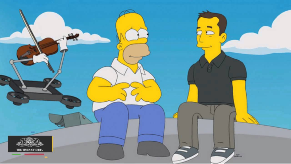 elon simpsons