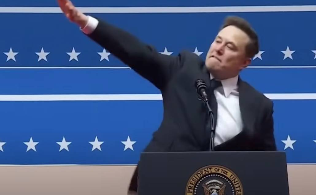 elon salute