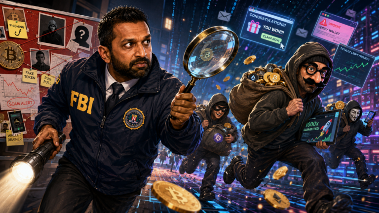FBI Director Kash Patel Vows To Hunt Down Crypto Scammers