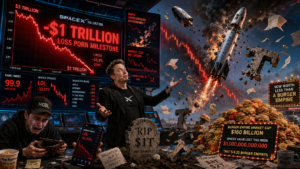 SpaceX Just Logged The Ultimate Loss Porn Milestone After Dropping $1 Trillion