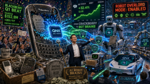 BlackBerry Just Blew Out Earnings: Now It Powers Your Future AI Robot Overlords
