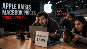 Apple Just Raised MacBook Prices, Resulting In 6% Drop in Stock Value