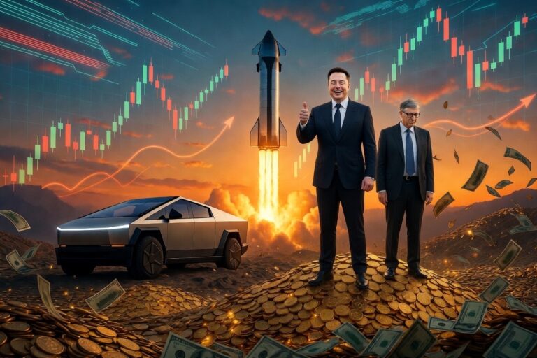 Elon Musk Just Made Bill Gates’ Entire Net Worth In A Single Day Because Of Course He Did